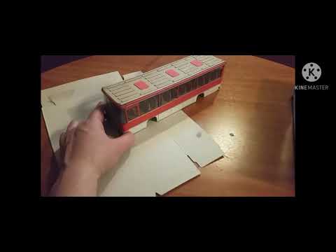 Видео: Мой новый канал про автобусы из картона