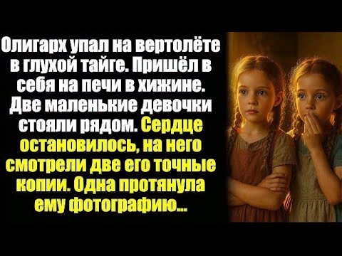 Видео: Олигарх упал на вертолёте в глухой тайге. Пришёл в себя на печи в хижине. Две маленькие девочки...