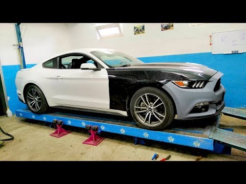 Видео: Ford Mustang.  Нервная наборка морды. Финиш.