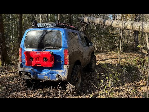 Видео: Победили прошлый маршрут, и вкисли в ночь | Suzuki Jimny, Terrano