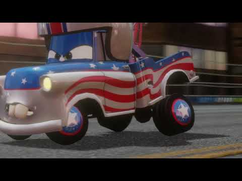 Видео: Тачки 2 (Xbox 360) - Боевой Заезд - 4 круга - Заезд "Виста" - Мэтр Каскадер - Чит-коды