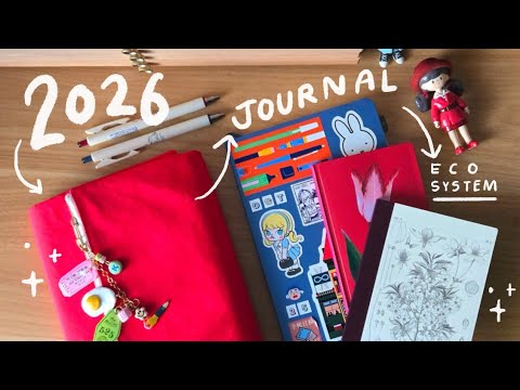 Видео: ✨ Моя экосистема журналов 2026 года ✨ Хобоничи, Маяк и всё такое!