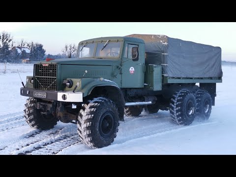 Видео: KrAZ-255B (КрАЗ-255) | 15 Liter V8 Diesel