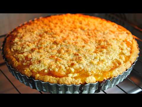 Видео: Абрикосовый пирог, который тает во рту! Простой и очень вкусный!