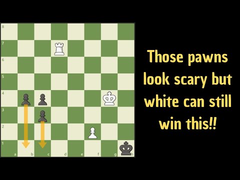 Видео: Это немного сложно. Ход белых и победа.