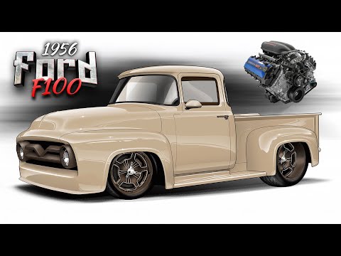 Видео: 56 Ford F100 • Часть 1 • Введение и макет