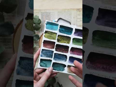 Видео: Как самостоятельно смешать цвет с грануляцией как у Van Gogh с помощью Oxide black