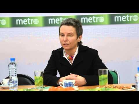 Видео: Светлана Сурганова в редакции Metro