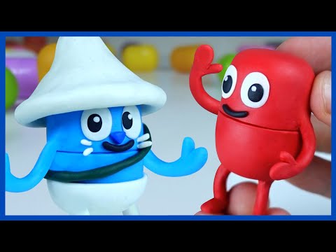 Видео: ЖИВАЯ КАПСУЛА и ШАЙЛУШАЙ из пластилина Brauberg Kids. Лепим Живых капсул.