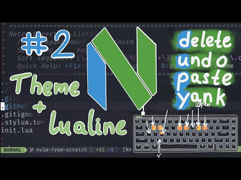 Видео: NeoVim #2. Мнемоники и прокачка внешнего вида.