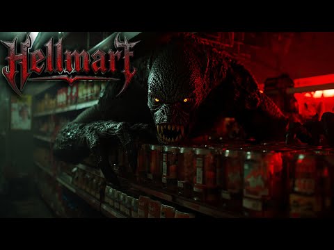 Видео: МОНСТРЫ В СУПЕРМАРКЕТЕ! | HELLMART | Первый взгляд
