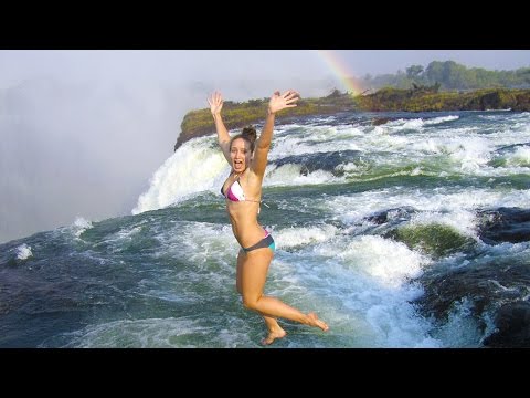 Видео: Экстремальная Африка. Водопад Виктория. Дорога на Рудники. Нарушили Правила.