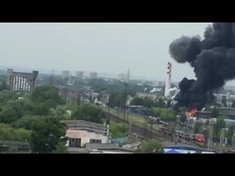 Видео: Пожар в Нижегородском депо