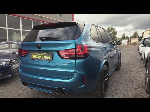 Видео: 2016 BMW X5 M F85 (575) S63B44. Обзор (интерьер, экстерьер, двигатель).