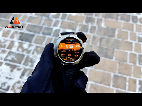 Видео: Умные часы Kospet TANK T2 | Мощь, металл и... AMOLED!