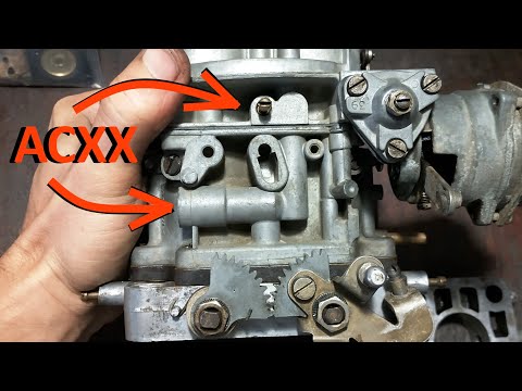 Видео: Solex-Pierburg 35 EEIT АСХХ - автономная система холостого хода карбюратора Солекс-Пирбург.
