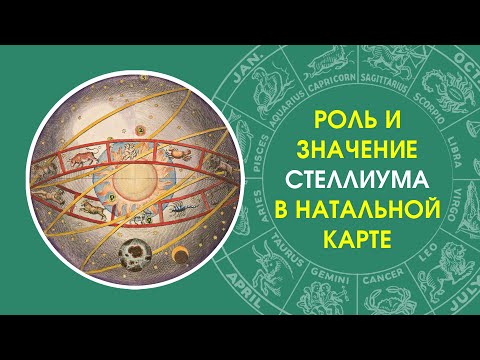 Видео: Роль и значение стеллиума в натальной карте