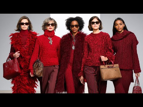 Видео: Коллекция Michael Kors осень-зима 2025/26 | Элегантный стиль и классическая мода для женщин 40+