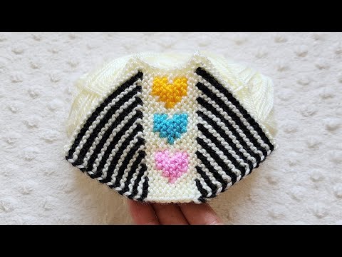 Видео: Очень простая бесшовная модель пинеток с двумя спицами