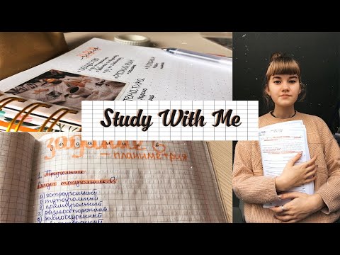 Видео: Study With Me 14 | Моя Учеба На Каникулах | Study Week | Учись Со Мной