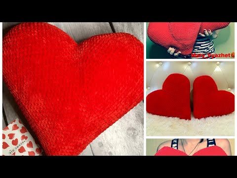 Видео: Бесплатный Мастер Класс Подушка «Сердце» 💖