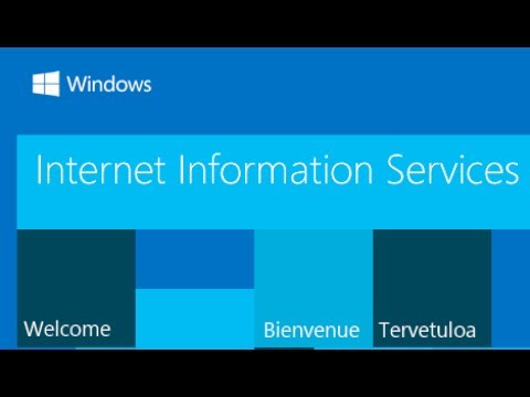Видео: Запуск ASP.NET MVC сайта на локальном IIS сервере