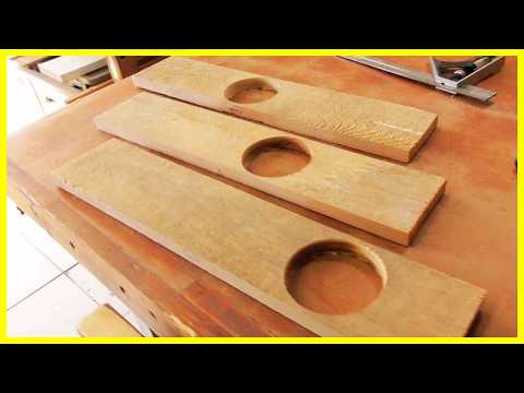 Видео: Начните творить! 2 простые идеи по обработке дерева для вашего дома 🏡✨