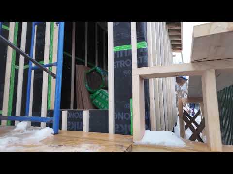 Видео: Фасад из скандинавской доски с поднятым ворсом.