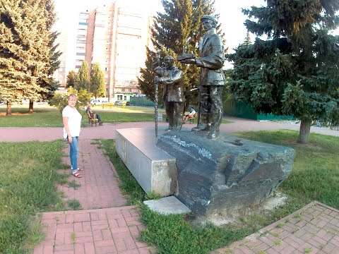 Видео: г. Железногорск.  Курская область. Прогулка по городу. август 2021 г