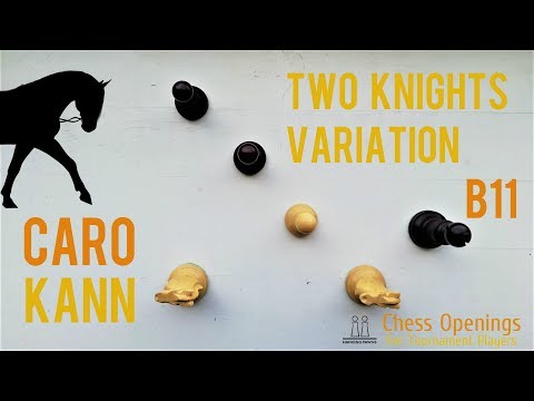 Видео: Вариант защиты Каро-Канн с двумя конями (B11) ⎸Шахматные дебюты
