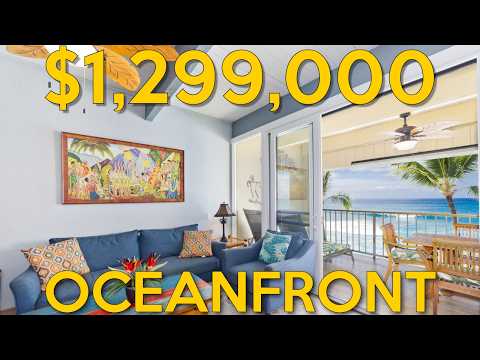 Видео: Пентхаус на берегу океана над знаменитым пляжем Banyans Surf Break в Коне — аренда CASH FLOW