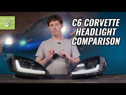 Видео: Сравнение фар C6 Corvette — подделки Morimoto?!