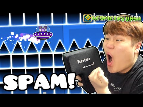 Видео: Играю в Geometry Dash с БОЛЬШОЙ КЛАВИШЕЙ ENTER! [#3] | Последние уровни: СПАМ-ИСПЫТАНИЯ