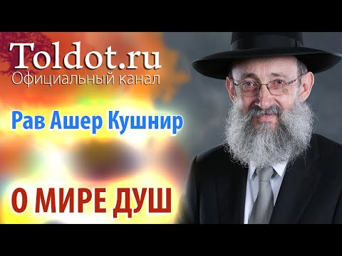 Видео: Рав Ашер Кушнир. О Мире Душ. ДЕРЕХ АШЕМ 17
