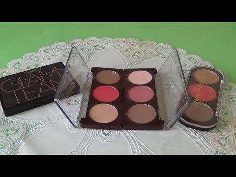 Видео: Палетки для скульптурирования Фаберлик. Новинки.