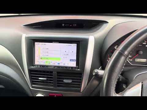 Видео: Subaru Forester 2010, Japan. Включение камеры заднего вида. 