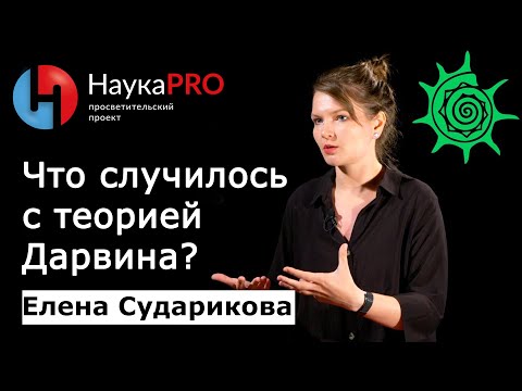 Видео: Что случилось с теорией Дарвина? | Лекции по биологии – антрополог Елена Сударикова | Научпоп