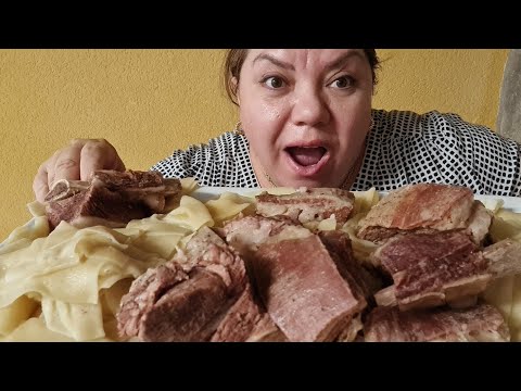 Видео: MUKBANG 💥ХИНКАЛ 🍽 ЖРАТЬ ХОЧУ 😋 не АSMR Home Hinkal #mukbang#хинкал#мукбанг