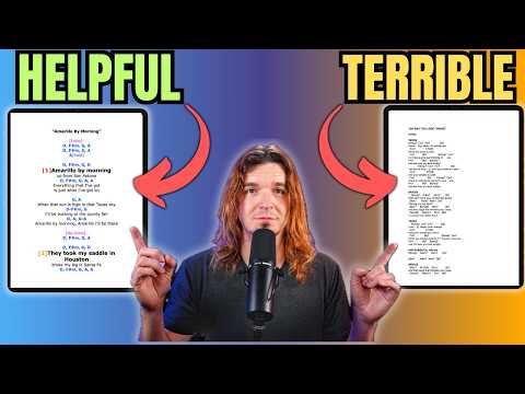 Видео: Руководство для музыкантов по составлению диаграмм: советы, приемы и чего НЕ следует делать!