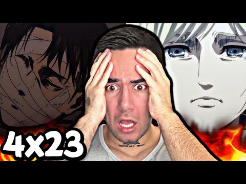 Видео: АТАКА ТИТАНОВ 4x23 (РЕАКЦИЯ)