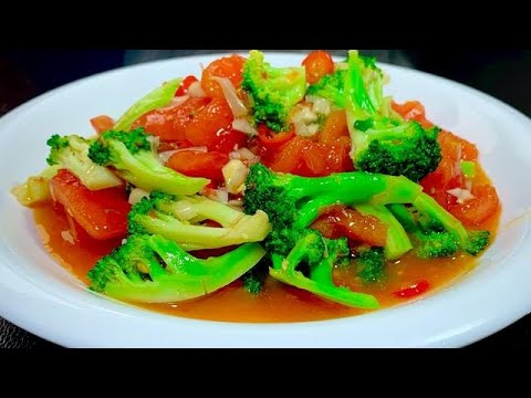 Видео: Помидоры и брокколи идеально подходят. Сделайте еще два шага, это питательно и вкусно, так вкусно