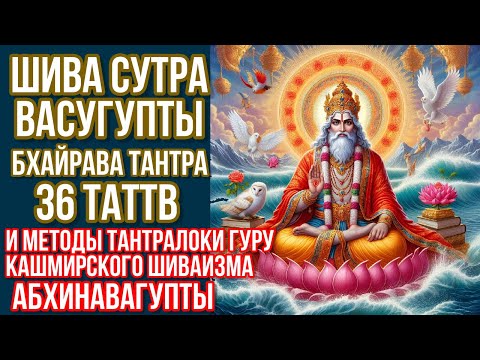 Видео: Шива Сутра Васугупты Бхайрава Тантра 36 таттв и методы Тантралоки гуру кашмирского шиваизма