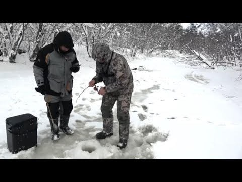 Видео: ТАЙМЕНИ ЛЮДОЕДЫ.  НЕ ЛЕЗУТ В ЛУНКИ. ОГРОМНЫЕ САХАЛИНСКИЕ МОНСТРЫ. ЗИМНЯЯ РЫБАЛКА. ПЕРВЫЙ ЛЕД