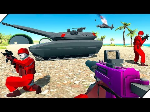 Видео: ИСПЫТАНИЕ СУПЕР ТАНКА - Ravenfield. Игра как мультик про танки