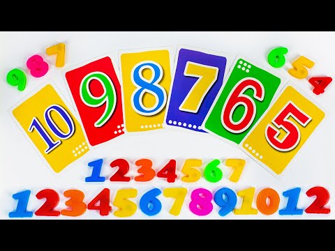 Видео: Считаем до 10 и обратно! Развивающее Видео для Малышей!