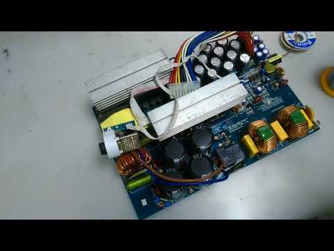 Видео: ремонт 2000 ваттного усилителя europower epx2000 не включается часть 1