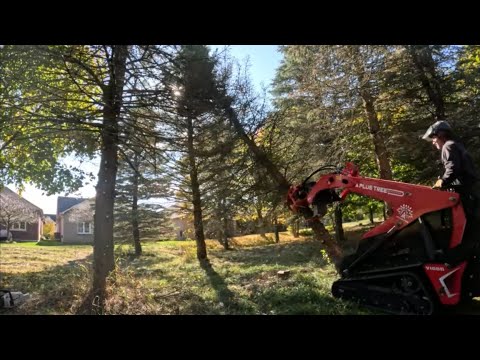 Видео: Обожаю этот китайский мини-погрузчик! Derette V1000