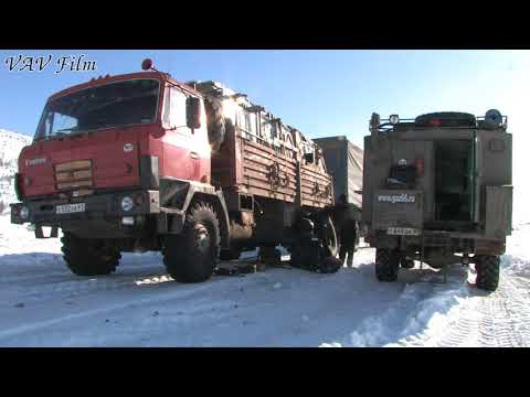 Видео: Суровый северный зимник ТАТРА сломалась