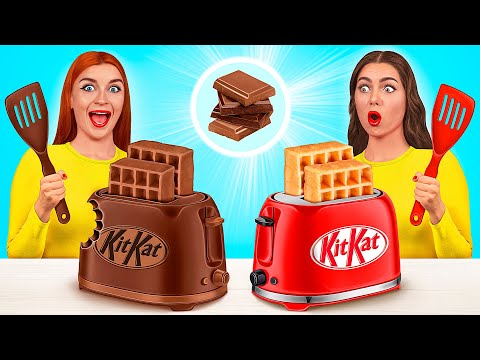 Видео: Челлендж. Шоколадная Еда vs Настоящая еда от Trend DO Challenge