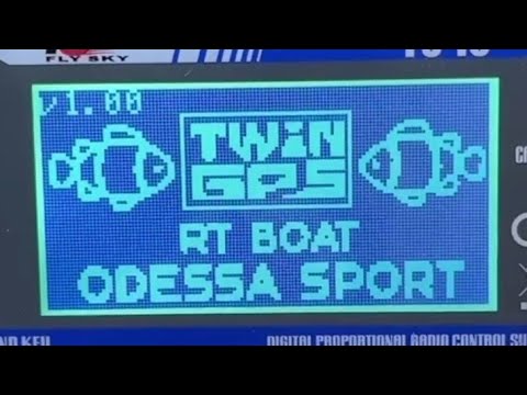 Видео: Нова прошивка автопілоту TWIN GPS для коропового кораблика RT BOAT.
